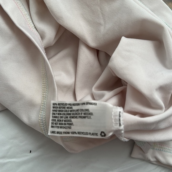 Cat and Jack white long sleeve rash guard - Picture 6 of 6